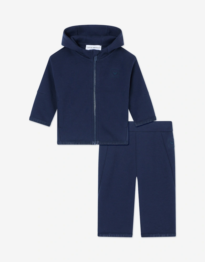 Baby Boys Logo Tracksuit in Navy
