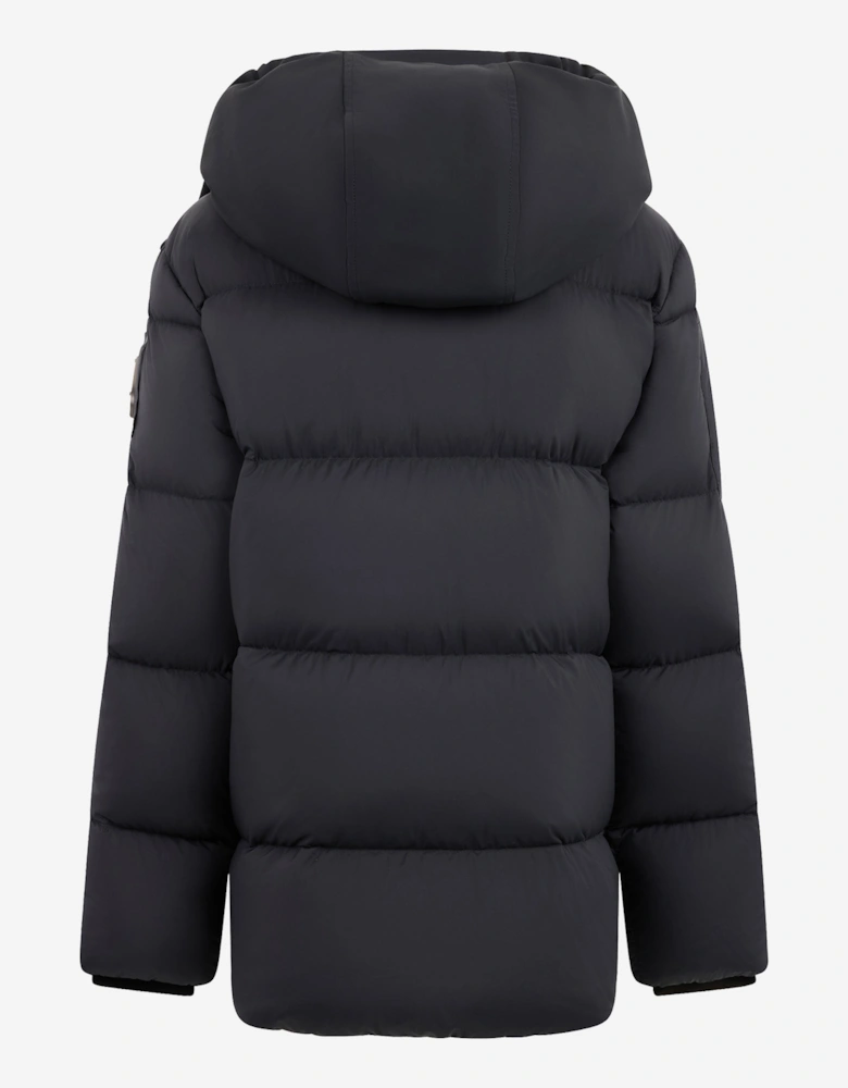 Kids Everest 3Q Down Puffer Jacket in Black