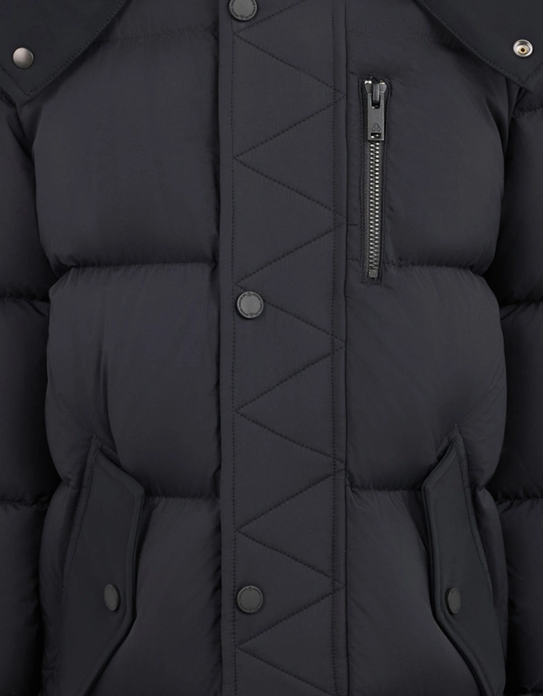 Kids Everest 3Q Down Puffer Jacket in Black