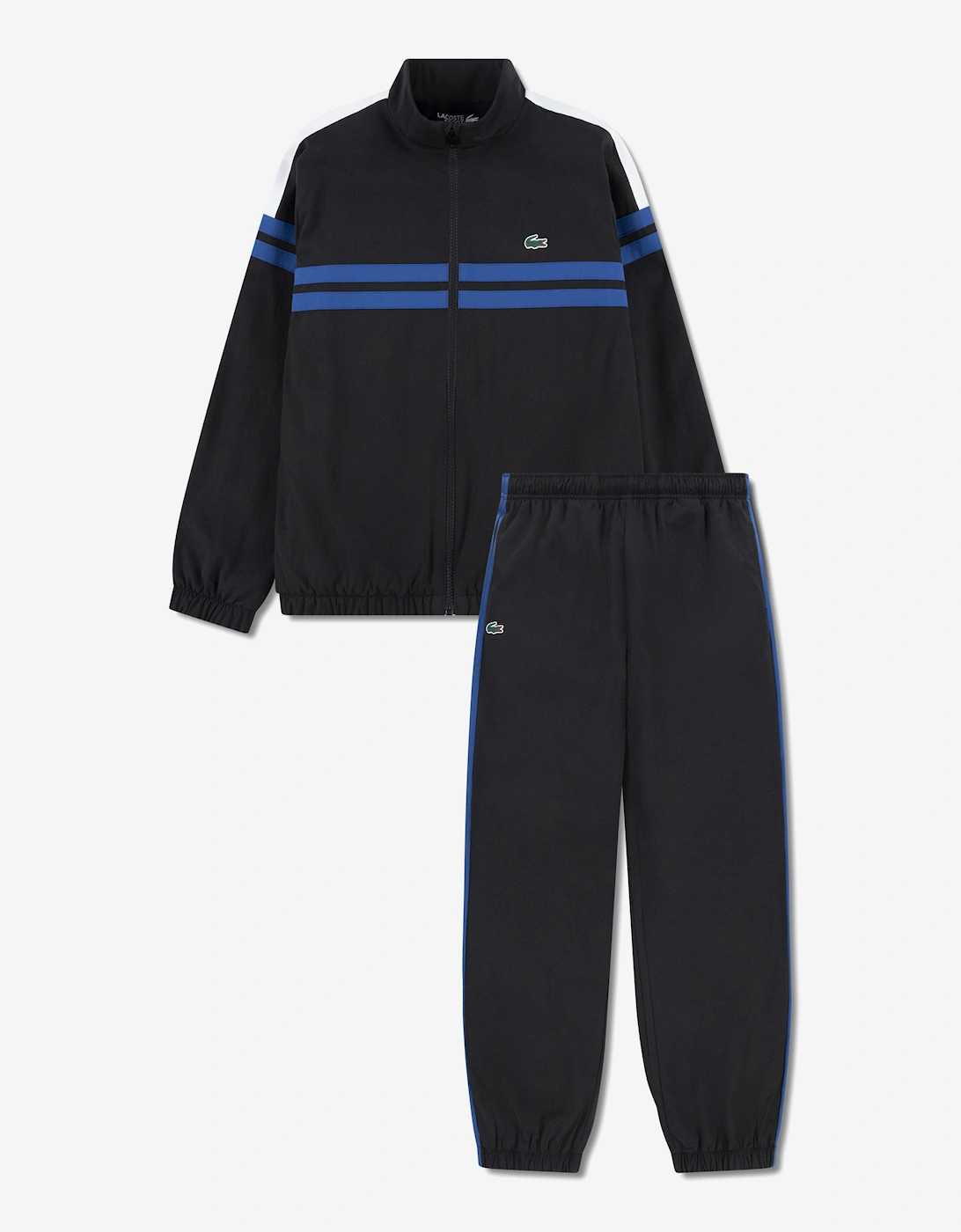 Lacoste Boys UD Front Stripe Tracksuit in Black - Size: 2 years