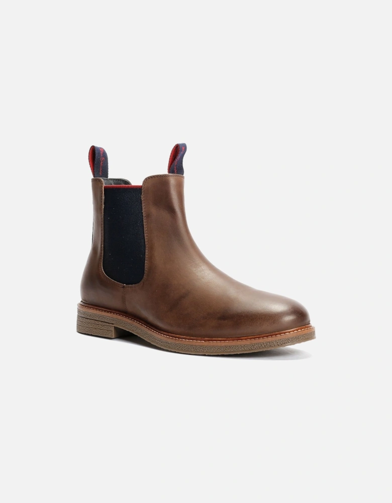 Walker Chelsea Leather Men's Brown Boots