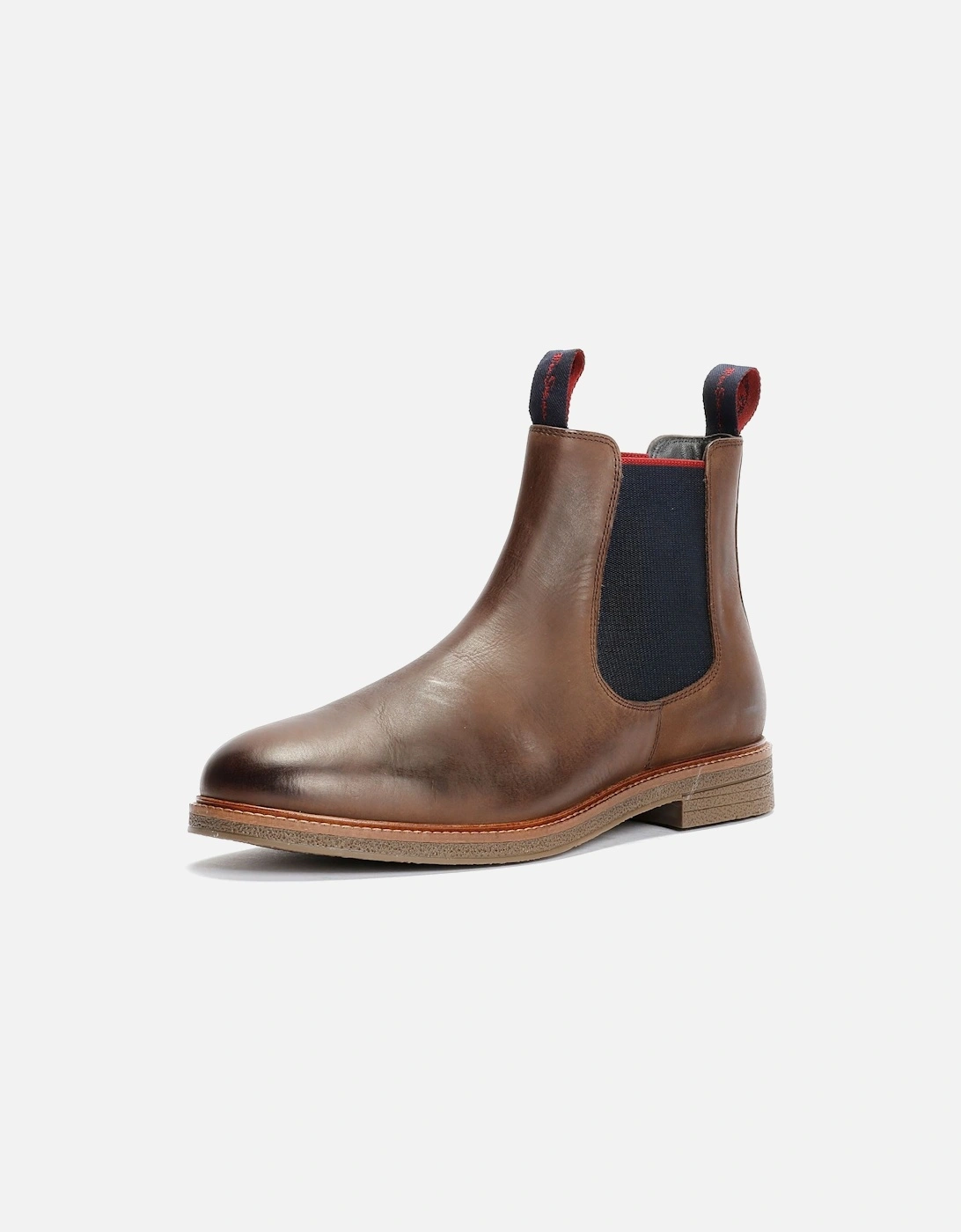 Walker Chelsea Leather Men's Brown Boots