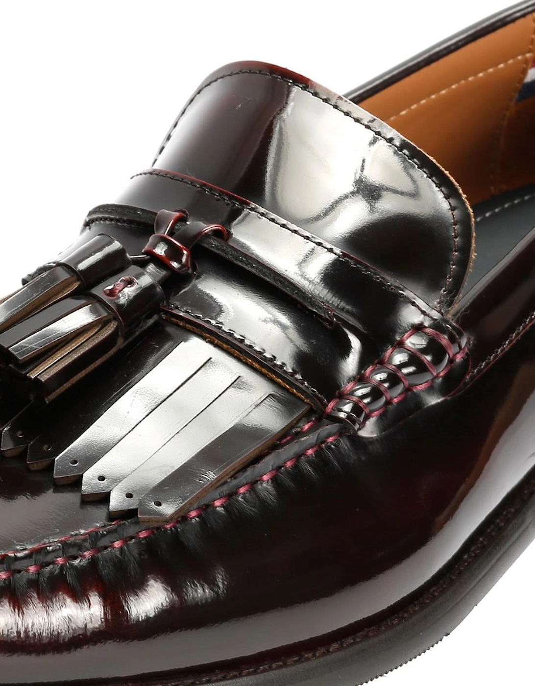Buster Leather Men's Burgundy Loafers