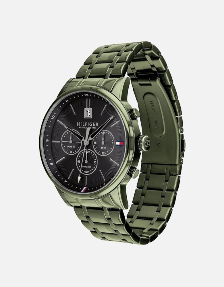 1791634 Black Dial Chronograph Men's Watch