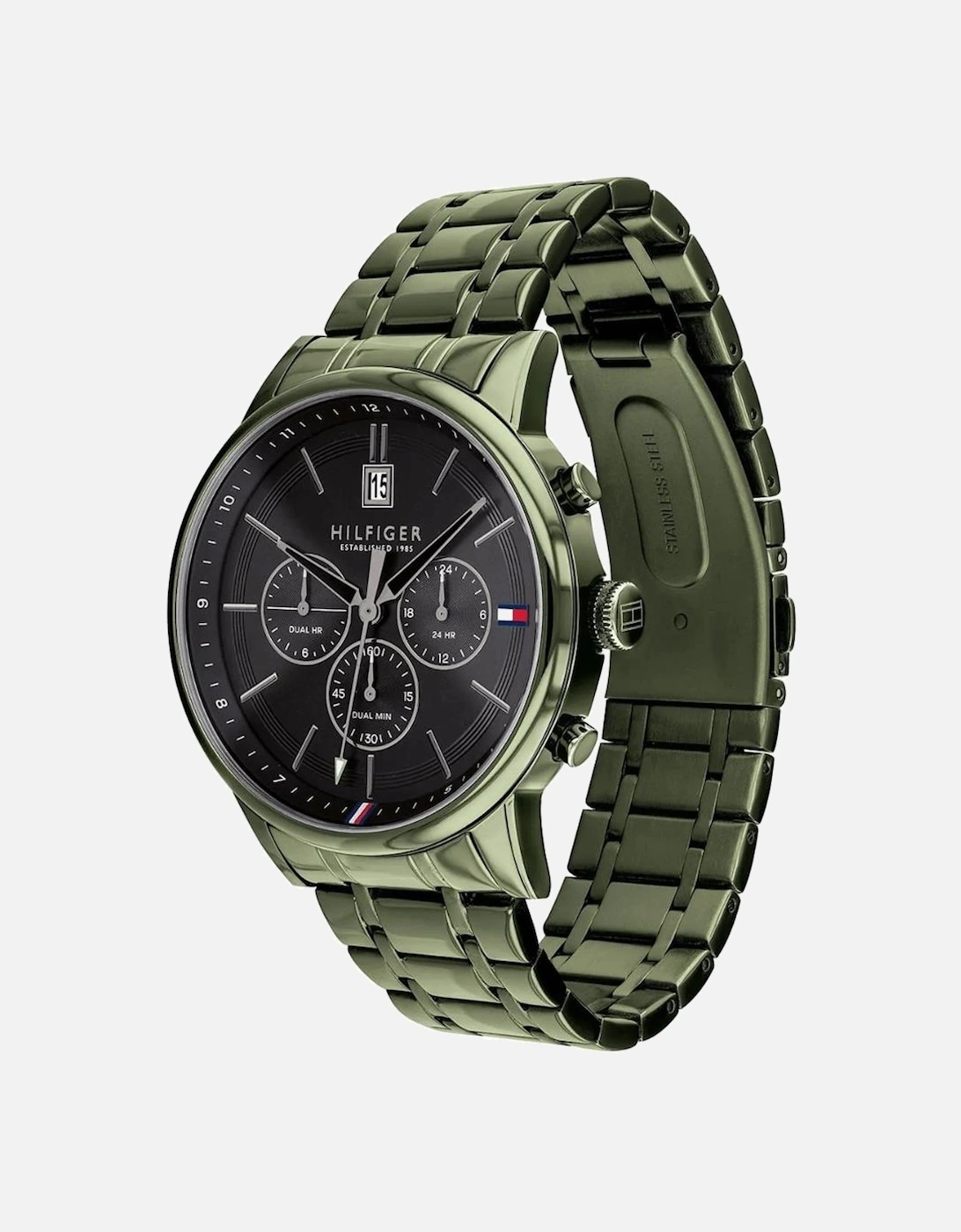 1791634 Black Dial Chronograph Men's Watch