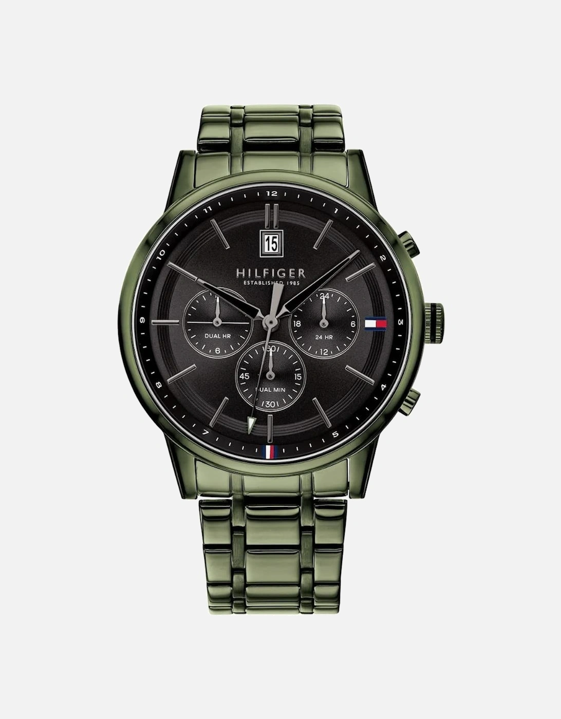 Tommy Hilfiger Men's Black 1791634 Dial Chronograph Watch