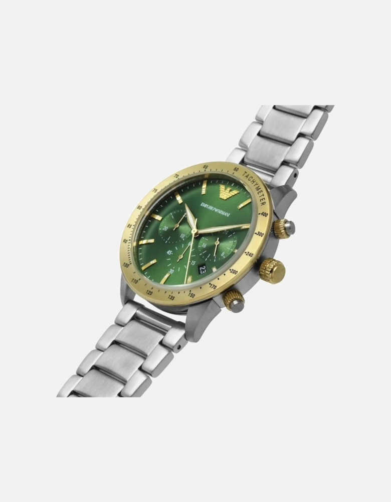 AR11454 Chronograph Green Dial Men’s Watch