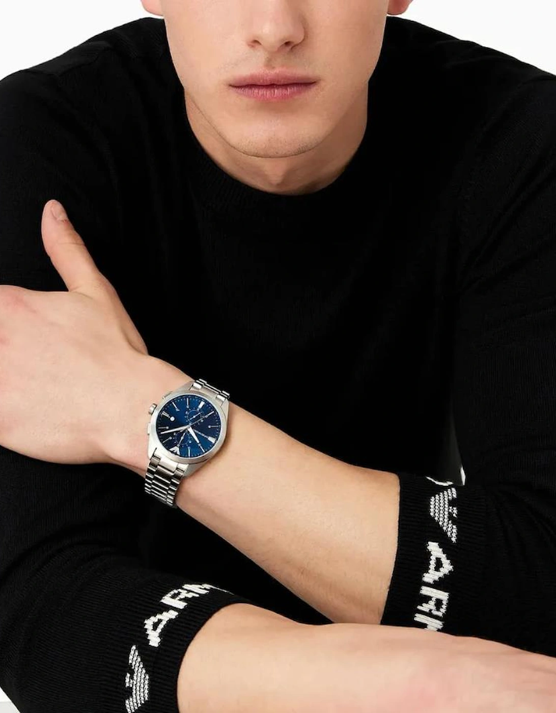 AR11541 Chronograph Blue Dial Men’s Watch