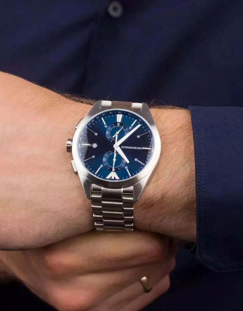 AR11541 Chronograph Blue Dial Men’s Watch