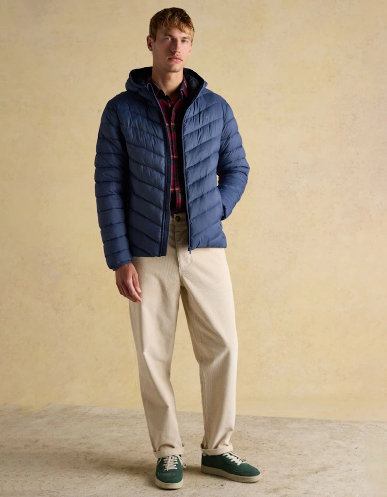 Garrett Blue Showerproof Padded Jacket