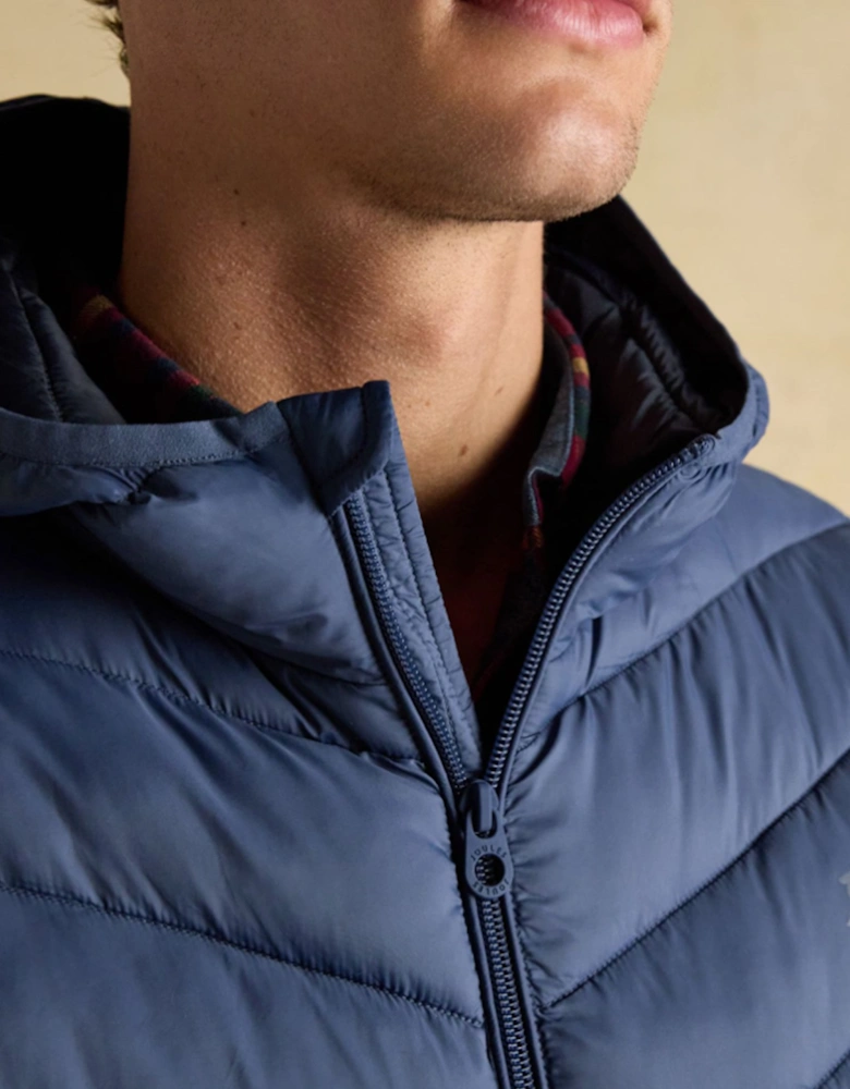 Garrett Blue Showerproof Padded Jacket
