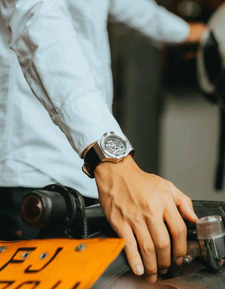 R8821108001 Potenza Automatic Black Dial Men's Watch