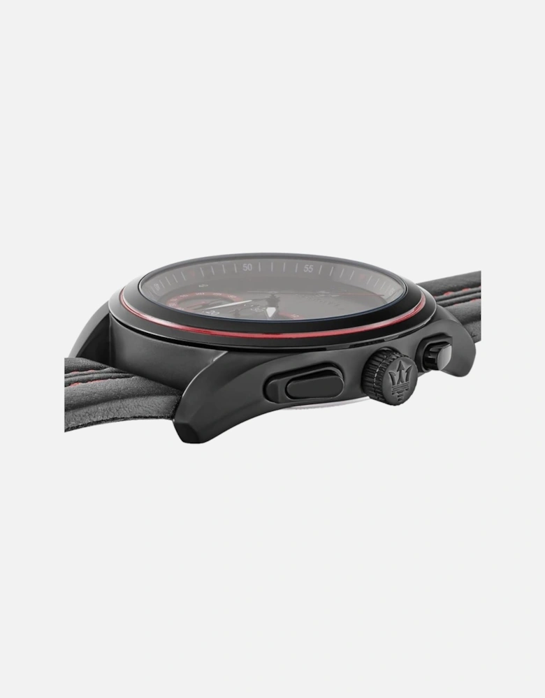 R8871612023 Traguardo Chronograph Black Dial Men's Watch