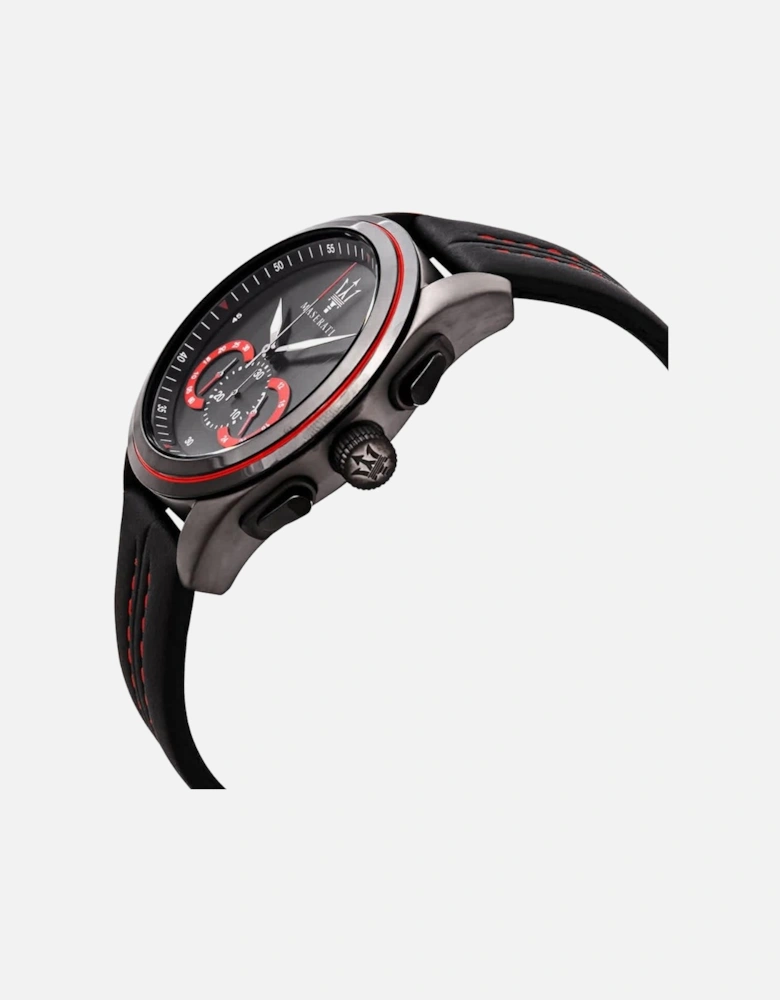 R8871612023 Traguardo Chronograph Black Dial Men's Watch