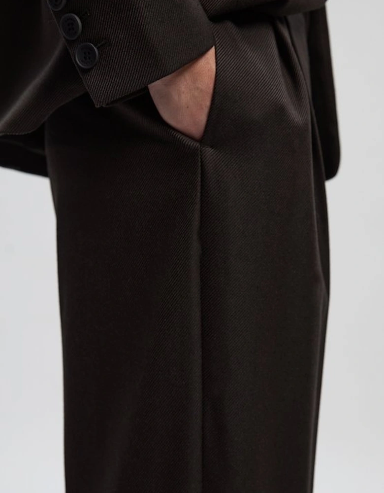 Tailored Marl Wide Leg Trouser