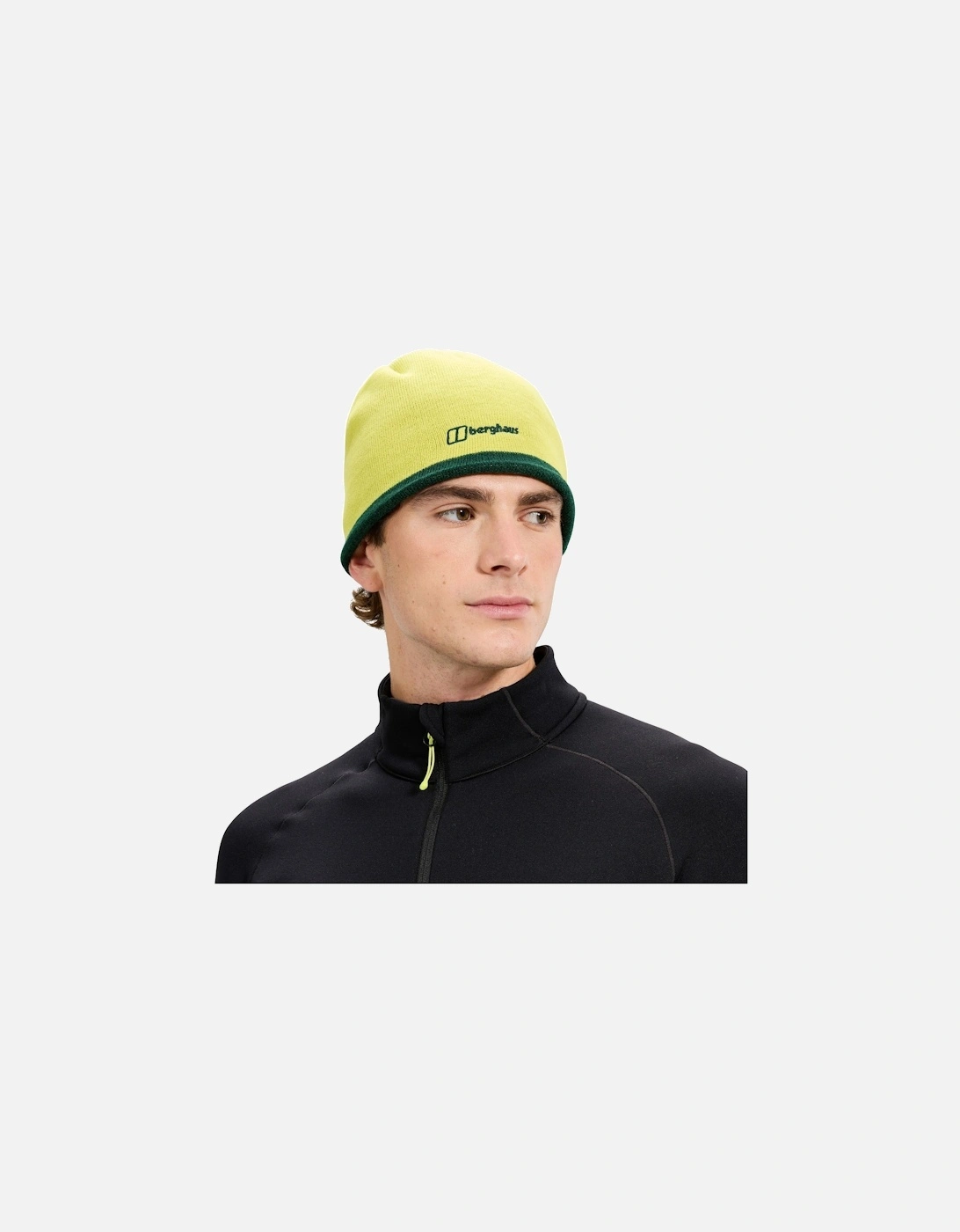 Unisex Blocks Large Logo Beanie - Off Peak/Spark - OS, 2 of 1