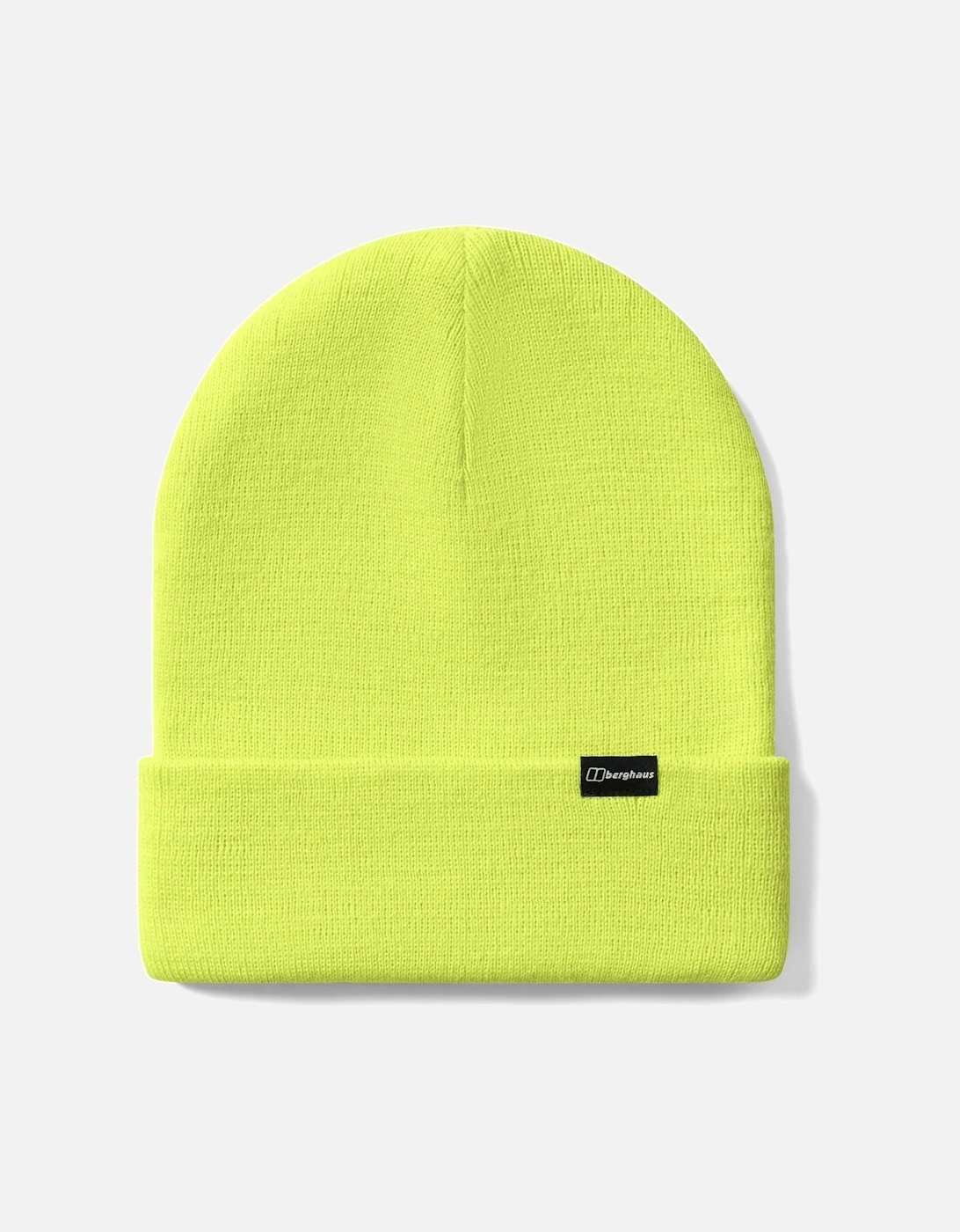 Men's Berghaus Unisex Inflection Rolled Cuff Beanie - Yellow - Size: ONE size