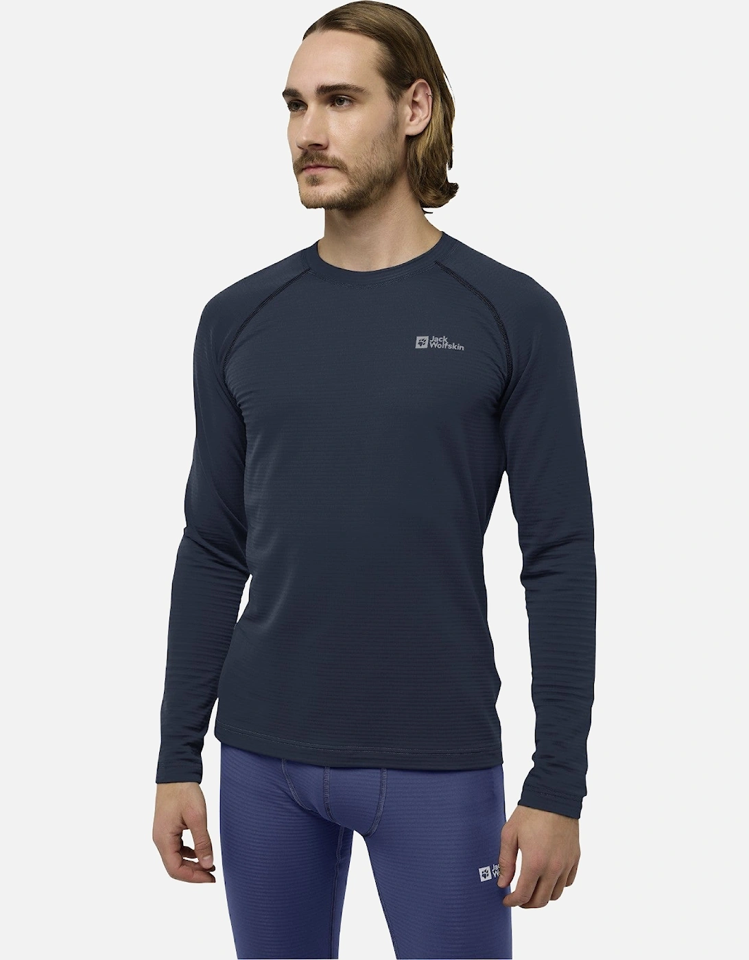 Mens Infinite Warm Functional Long Sleeve T-Shirt, 2 of 1