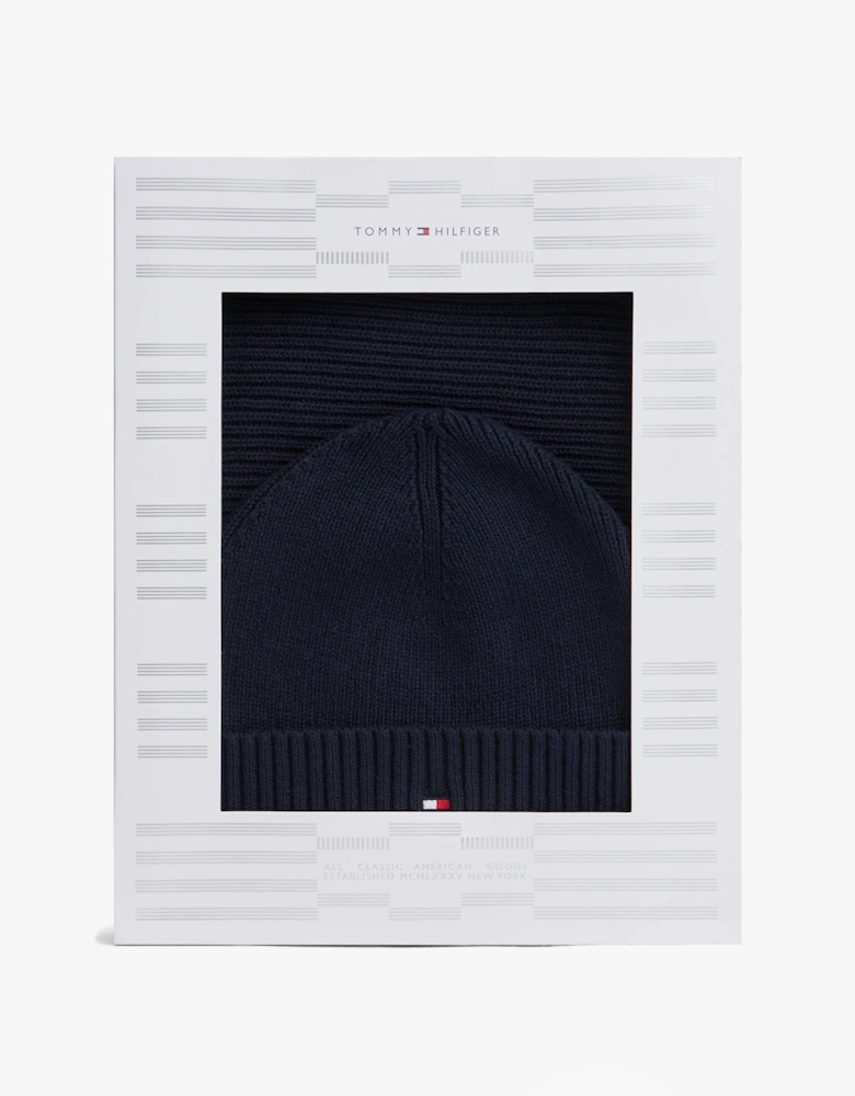 AM0AM13807 TH FLAG BEANIE & SCA Mens Beanie Space Bluee