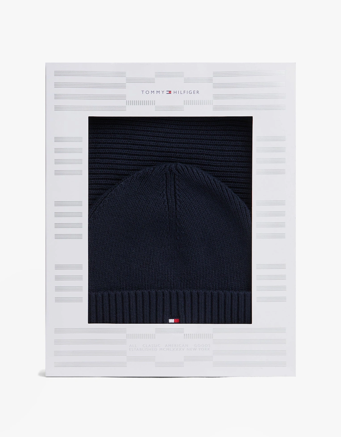 AM0AM13807 TH FLAG BEANIE & SCA Mens Beanie Space Bluee