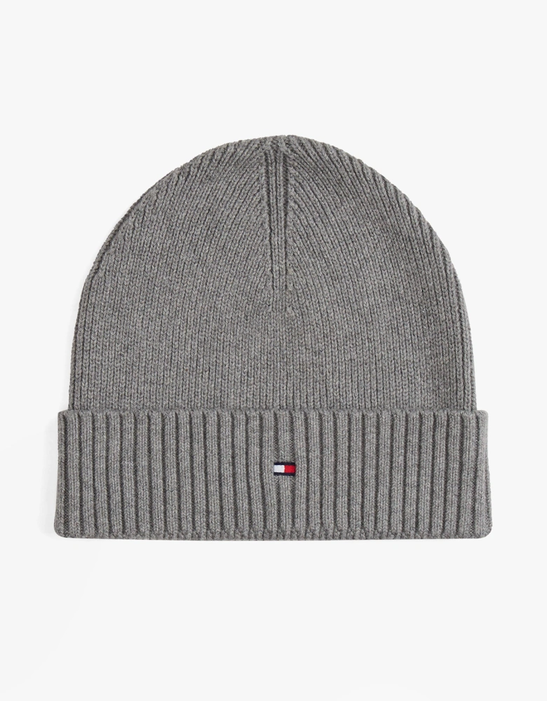 AM0AM13807 TH FLAG BEANIE & SCA Mens Beanie Mid Grey Heather