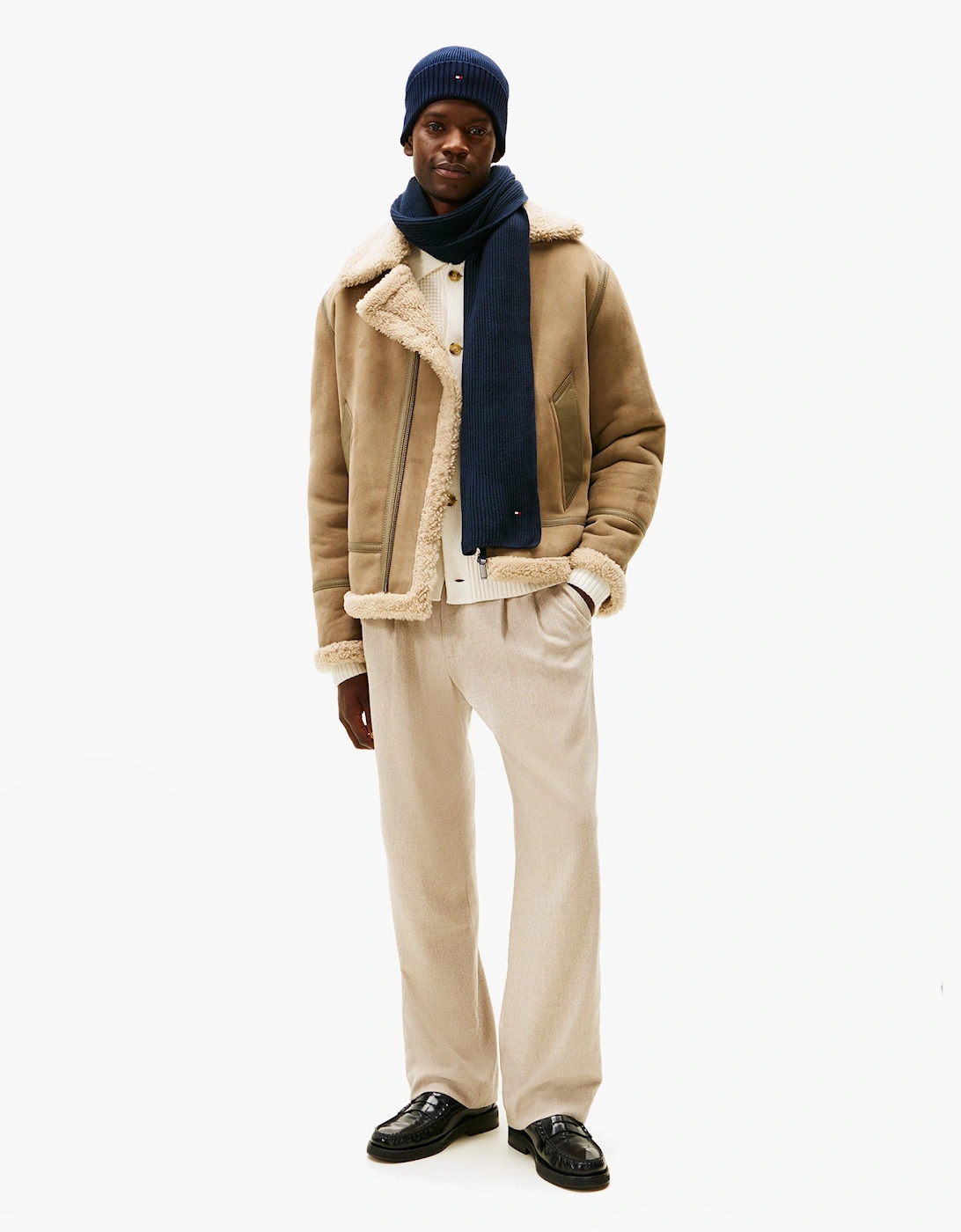 AM0AM13807 TH FLAG BEANIE & SCA Mens Beanie Space Bluee