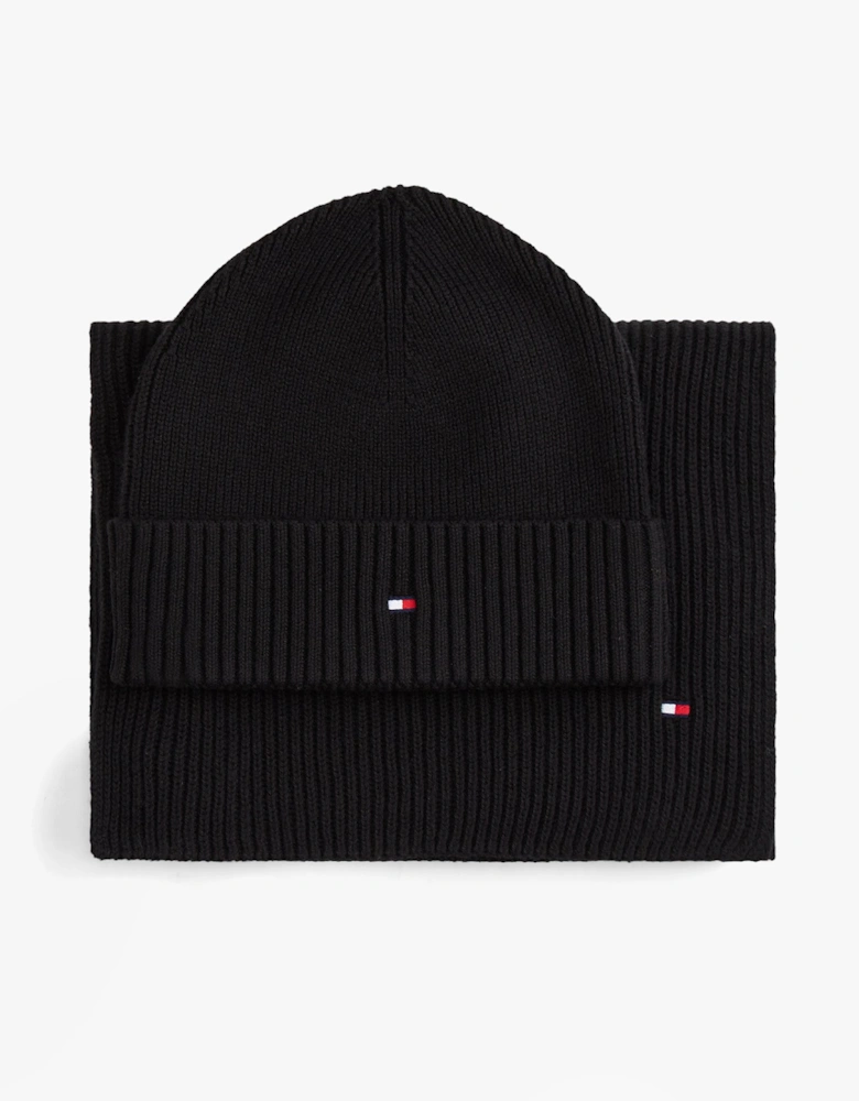 AM0AM13807 TH FLAG BEANIE & SCA Mens Beanie Black
