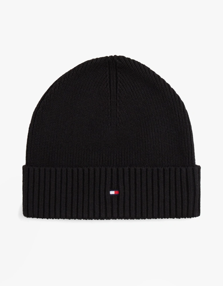 AM0AM13807 TH FLAG BEANIE & SCA Mens Beanie Black
