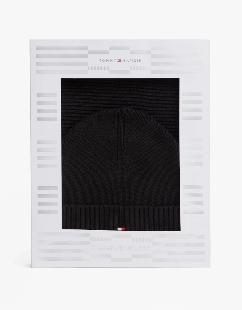 AM0AM13807 TH FLAG BEANIE & SCA Mens Beanie Black