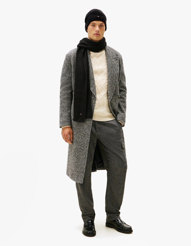 AM0AM13807 TH FLAG BEANIE & SCA Mens Beanie Black