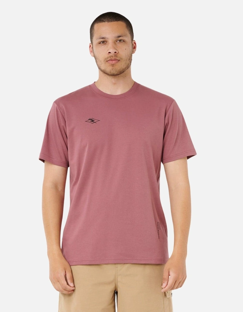 Rip Curl Mens Vaporcool MF Daimond Short Sleeve T-Shirt