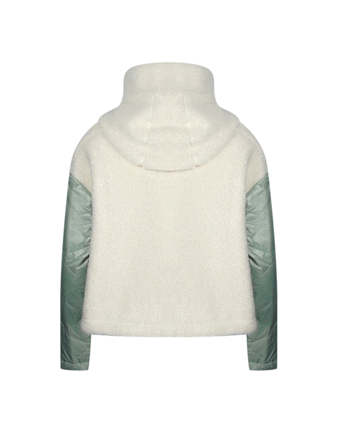 Charlene Moonbeam Nile Fleece White Jacket