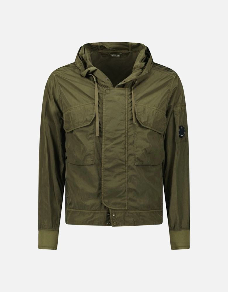 Chrome-R Hooded Lens Jacket Ivy Green