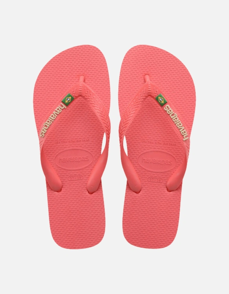 Brasil Logo Flip Flops