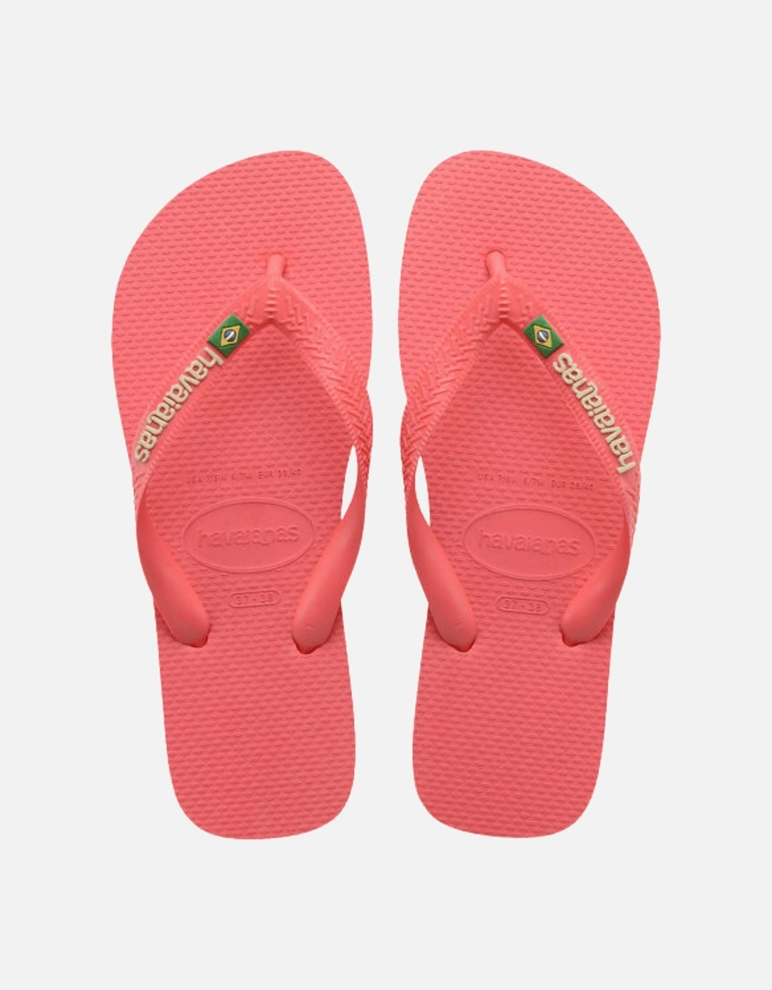 Brasil Logo Flip Flops, 2 of 1