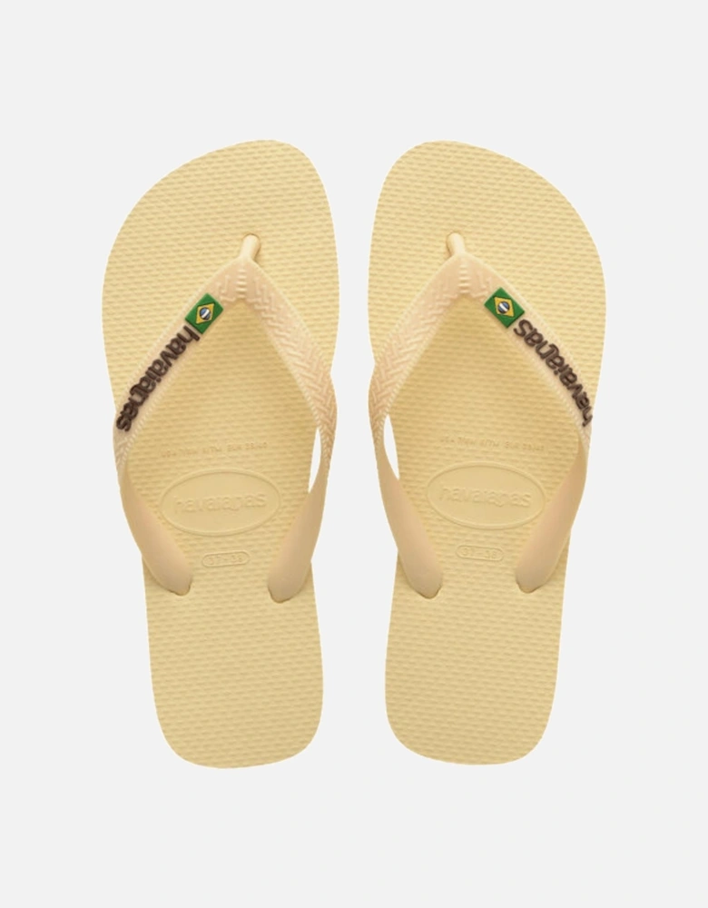 Brasil Logo Flip Flops