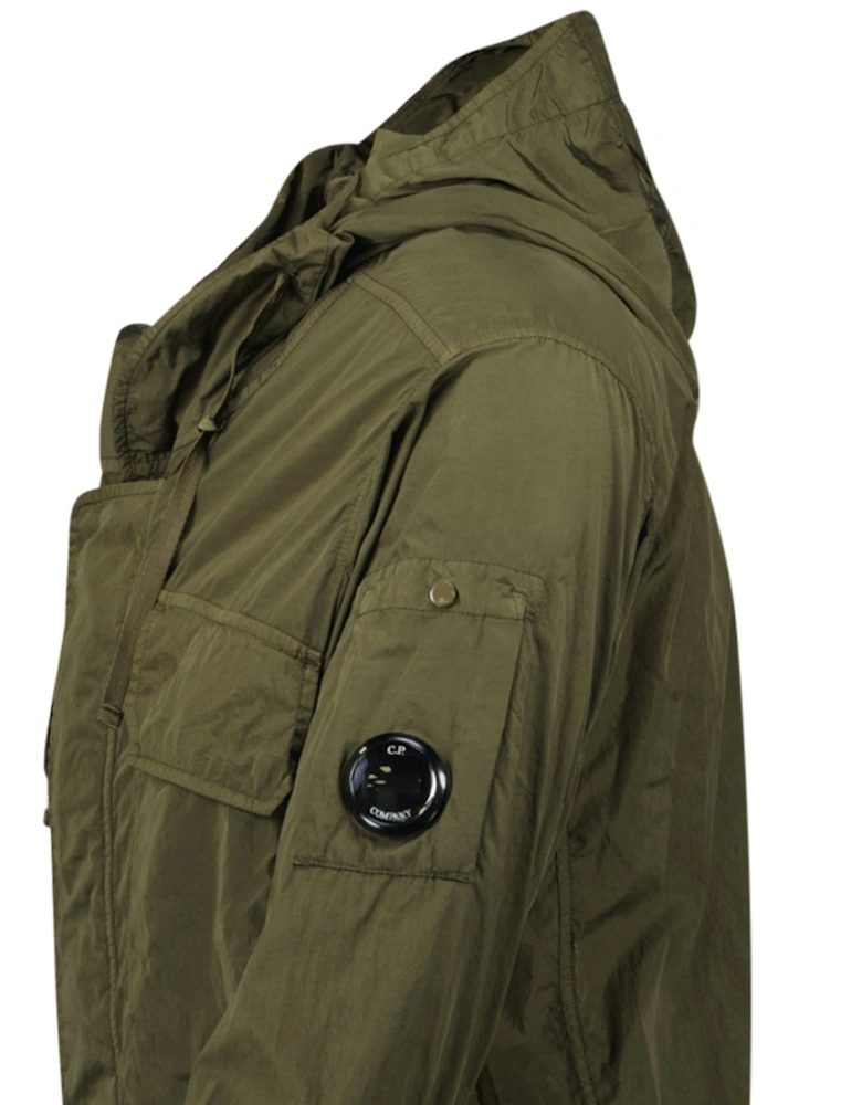 Chrome-R Hooded Lens Jacket Ivy Green
