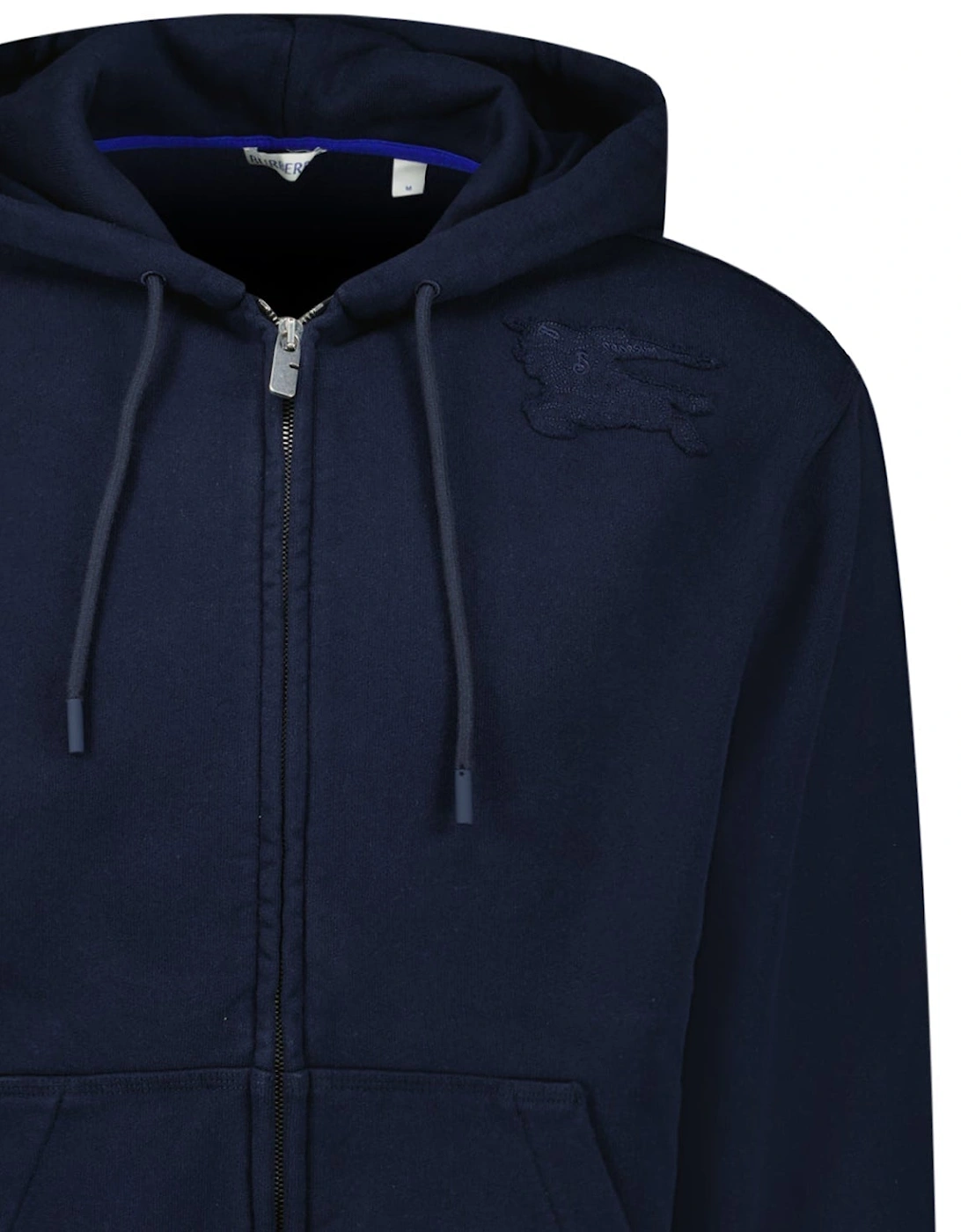 Embroidery Relaxed Fit Horseferry Logo Jacket Navy
