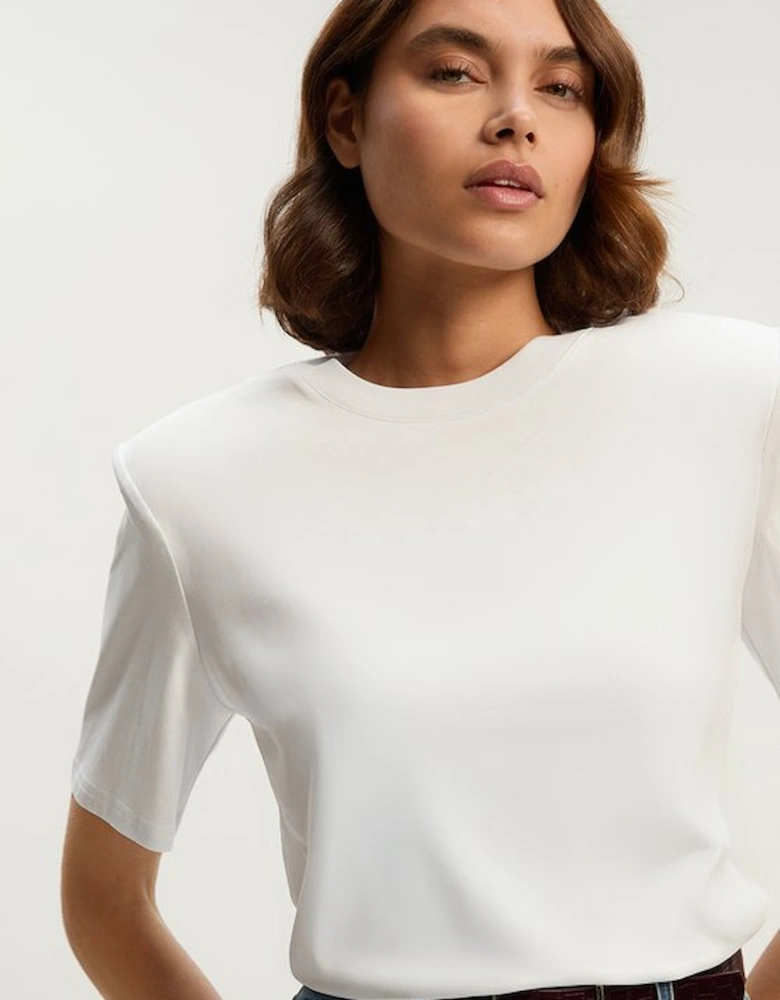 Power Shoulder Jersey T-Shirt