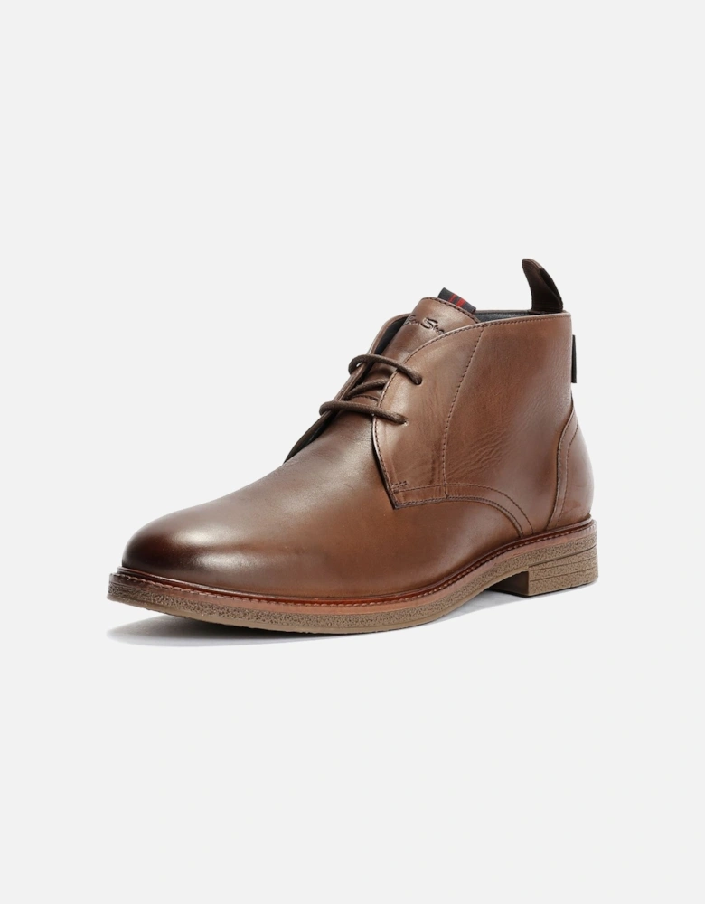 Walker Chukka Leather Men's Brown Boots