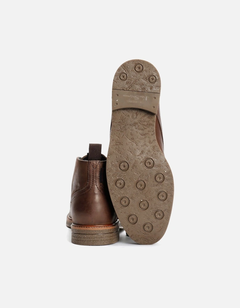 Walker Chukka Leather Men's Brown Boots