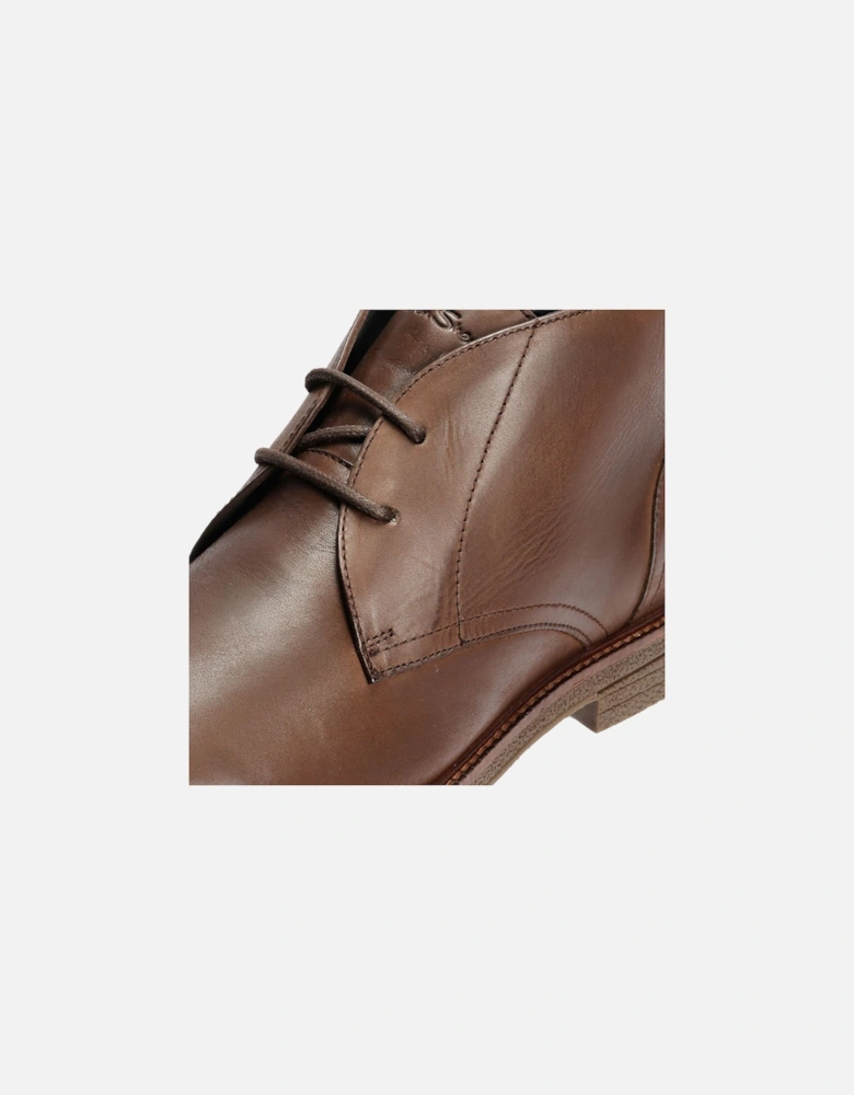 Walker Chukka Leather Men's Brown Boots