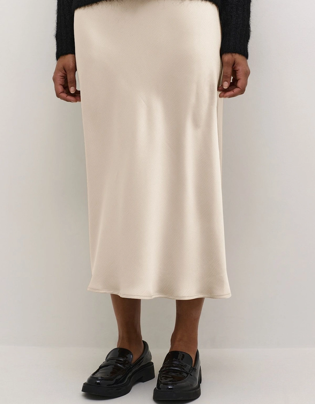 KAlotte Elasticated Waist Midi Skirt, 2 of 1