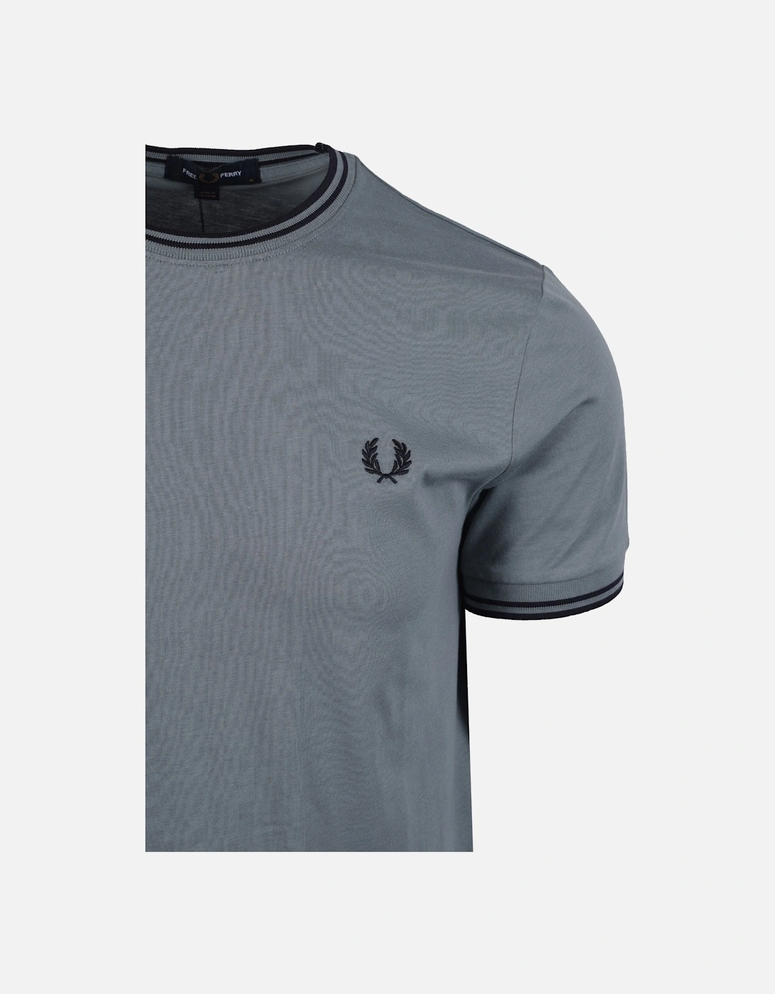 TWIN TIPPED T-SHIRT STOCKPORTBLU/NAVY