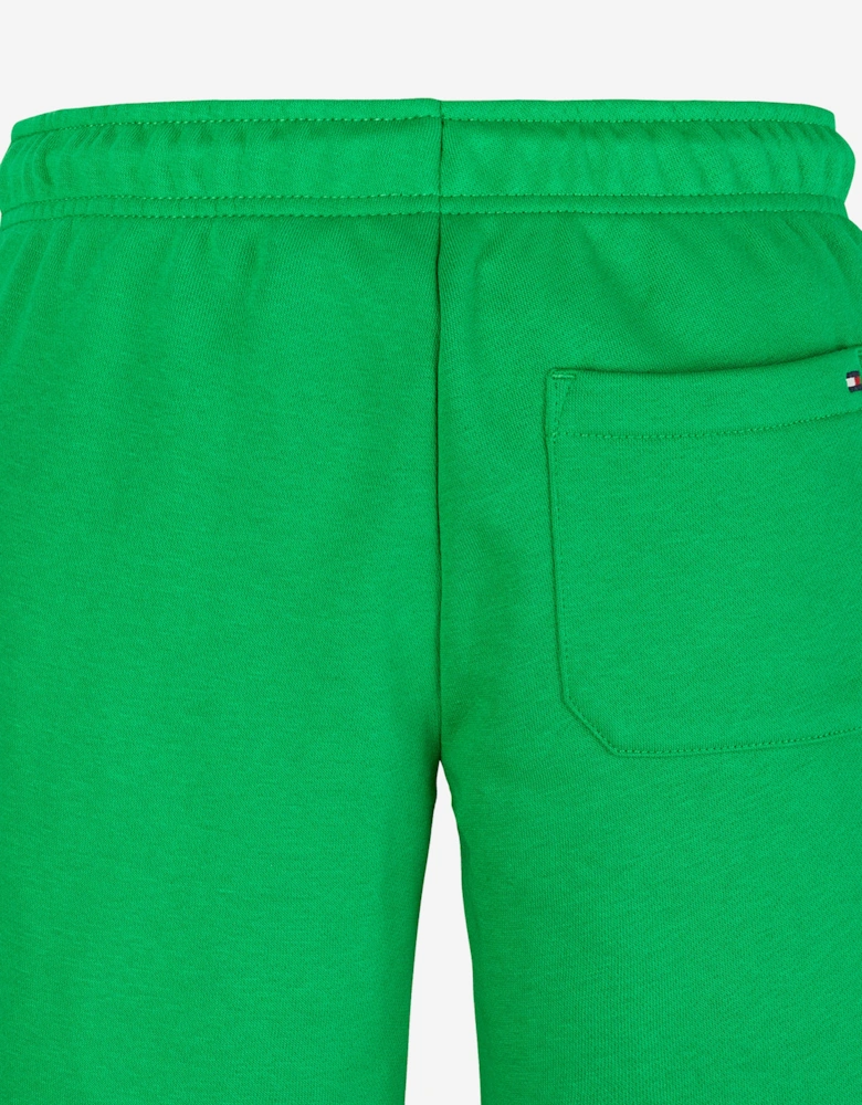 Boys Flag Sweat Shorts in Green