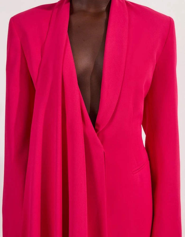 Soft Tailored Single Breasted Blazer