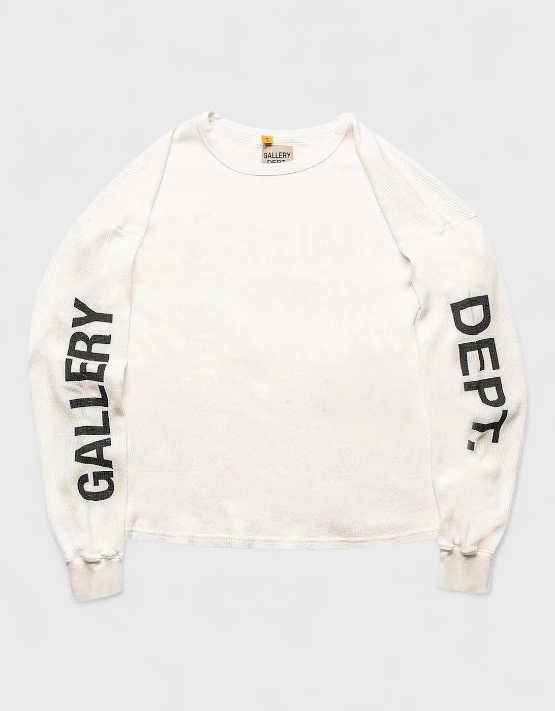 Gallery Dept. Thermal Long Sleeve T-Shirt Cream