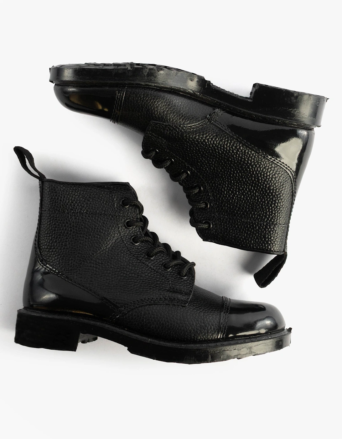 M166A Unisex Adults Military Boots Black