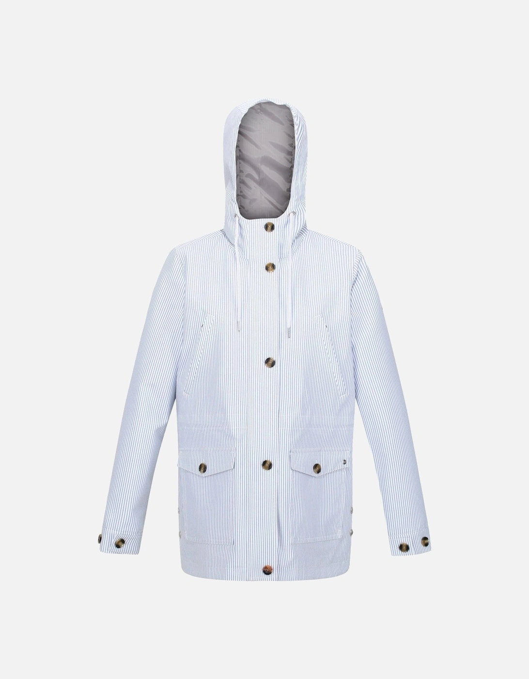 Womens/Ladies Nahla Stripe Waterproof Jacket, 6 of 5