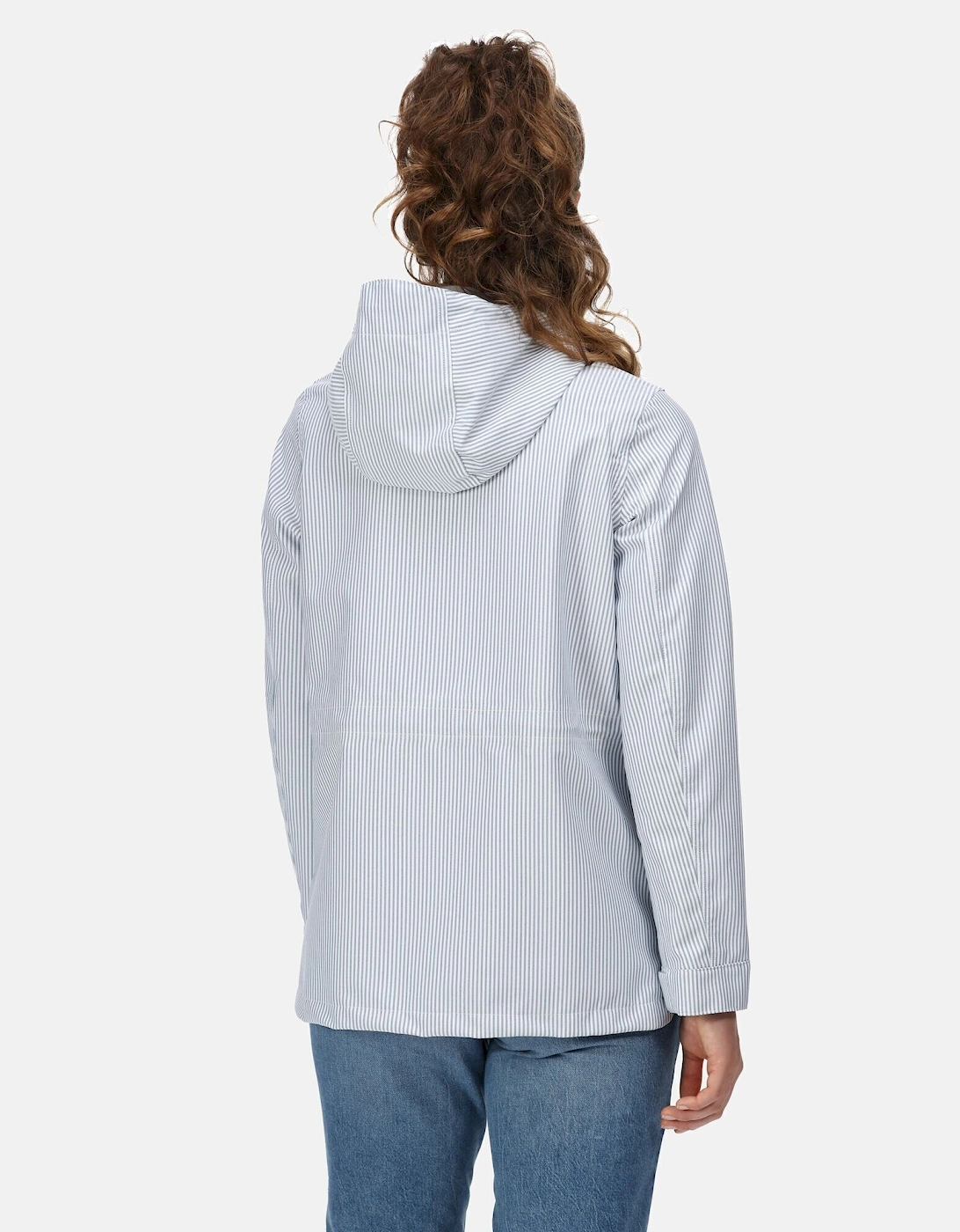 Womens/Ladies Nahla Stripe Waterproof Jacket